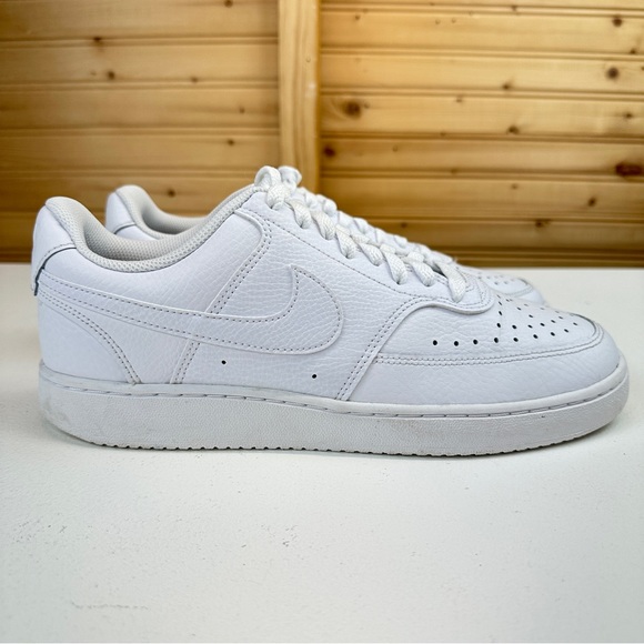 Men’s Nike Court Vision Lo White Size 9 Medium - Picture 3 of 7